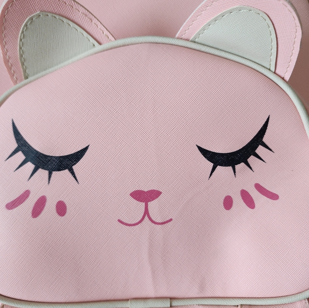 Pink kitten backpack - Picture 17 of 17